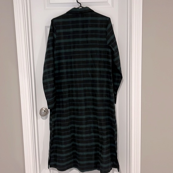 Plaid flannel duster. Size small. - Picture 2 of 3